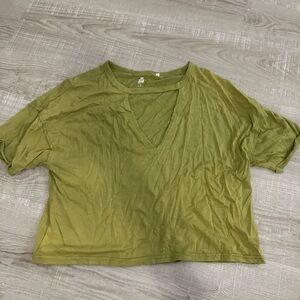 Olive Green Women's Top size medium
